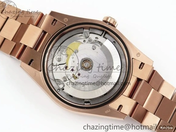 MiroTime 0209 OdorResistant Day Date 36 RG TWSF Best Edition White Diamonds Dial on RG Bracelet A 1610